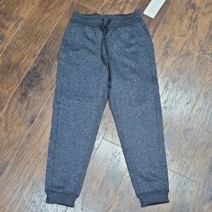 Lululemon HR Scuba Jogger Black Sparkle Size 6 NWT